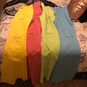 High waisted bell bottoms